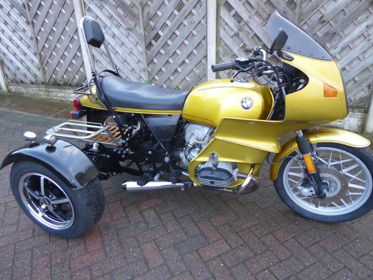 BMW R 100 TRIKE T REG TAX-MOT EXCEMPT REGISTERED AS TRIKE ON V5 NICE CONVERSIION