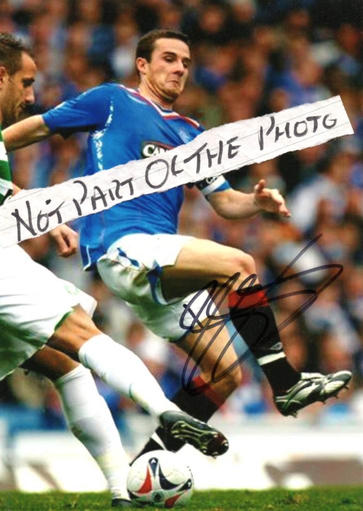 Rangers Barry Ferguson 7in x 5in HAND SIGNED photo  £9 EACH