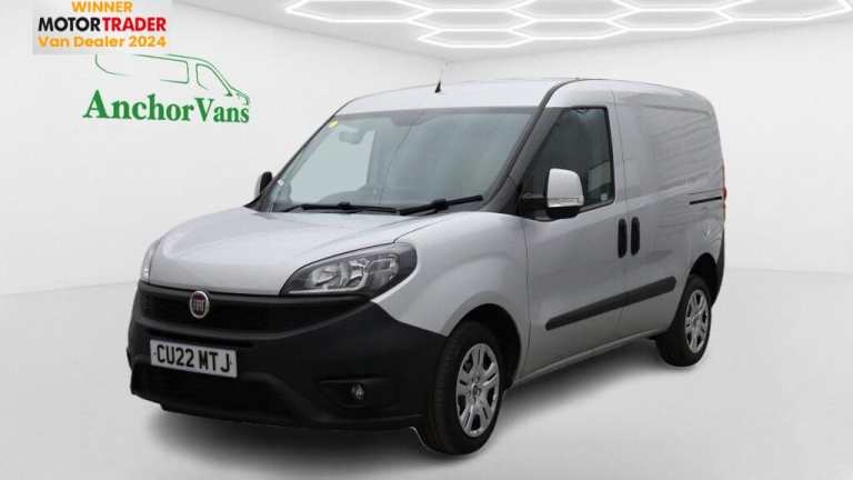 2022 Fiat Doblo SWB L1H1 Low Roof Tecnico Air Con Nav Sensors EURO 6 NO VAT Panel Van Diesel Manual