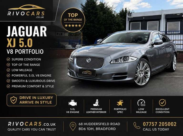 Jaguar XJ 5.0 Portfolio Auto Euro 5  4dr Petrol Automatic