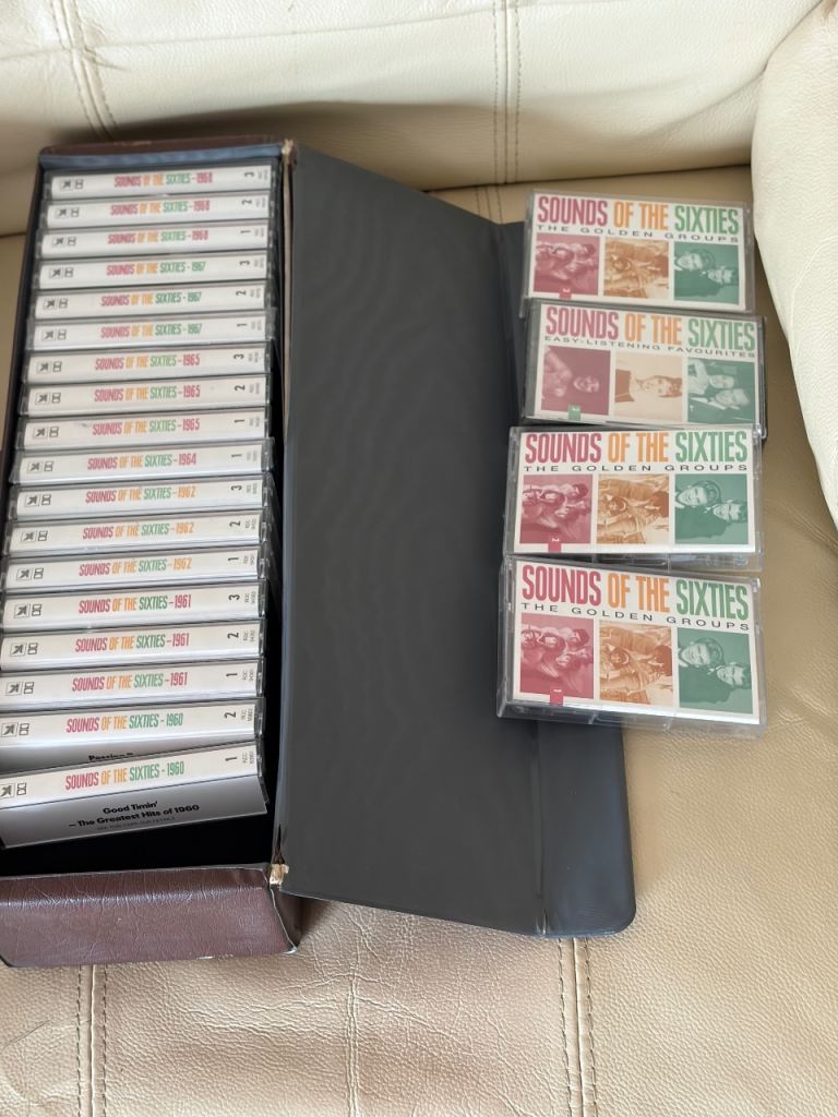 Sounds of the Sixties Cassette Collection – Good Condition