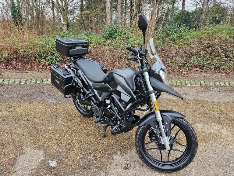 LEXMOTO RX1 125  2025 Petrol Manual in Black