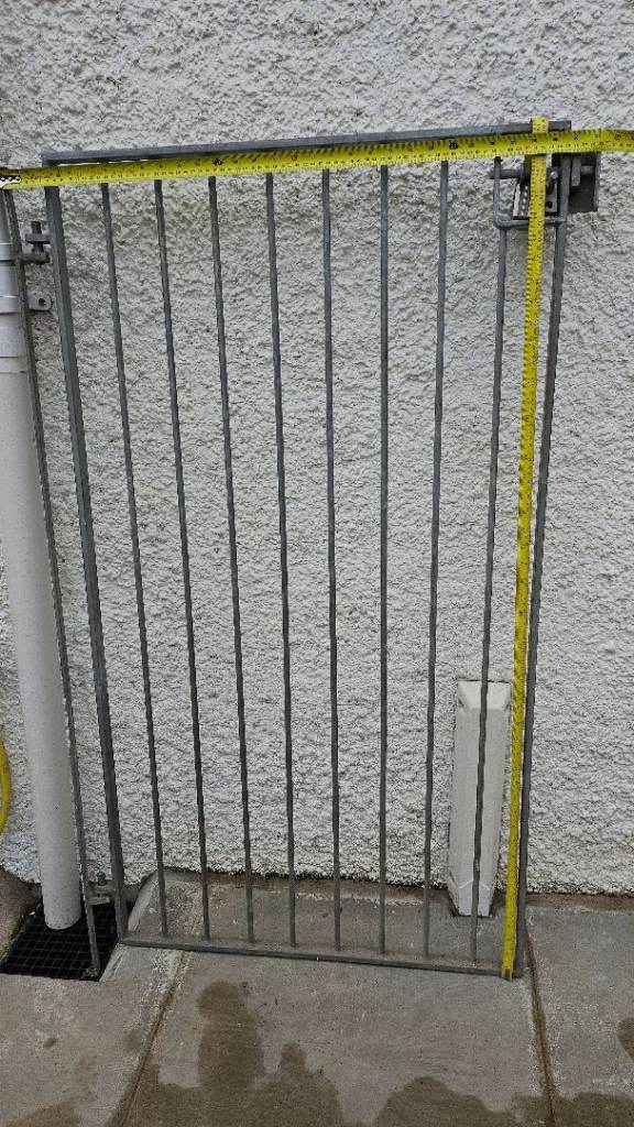 GARDEN GALVANISED STEEL GATE
