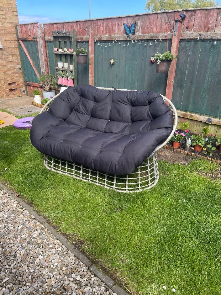 Wicker Garden Sofa