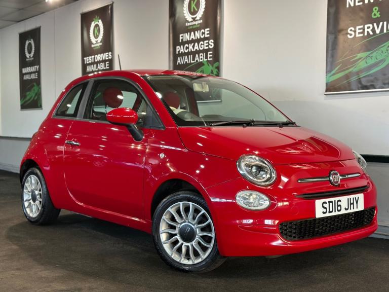 2016 Fiat 500 1.2 Pop Star 3dr HATCHBACK Petrol Manual