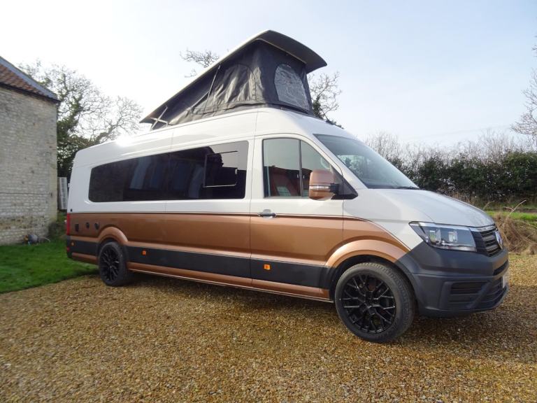 VW Crafter LWB 4 berth Pop top