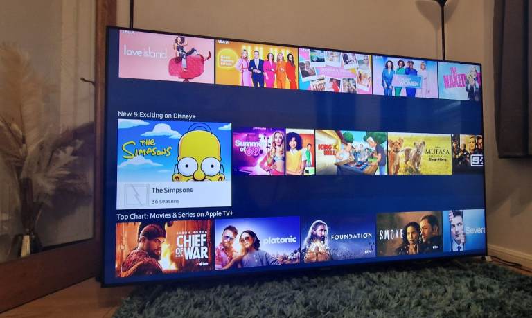 Samsung Neo Qled 65 Inch Smart Tv with one connect box,  sony soundbar, high quality backlight.