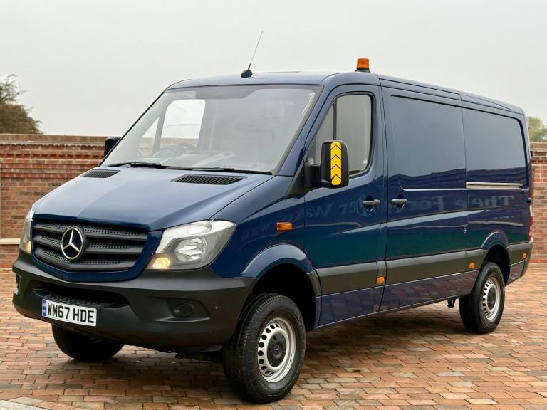 2018 Mercedes-Benz Sprinter 3.5t High Roof Van 4x4 PANEL VAN Diesel Manual