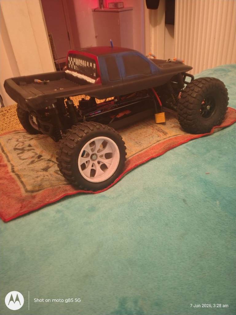 1/8th scale maverick brushless RC monster truck
