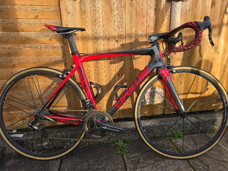 Cipollini Bond Aero Carbon Road Bike, Campag Super Record EPS, Shamal Mille Wheelset - £6000+