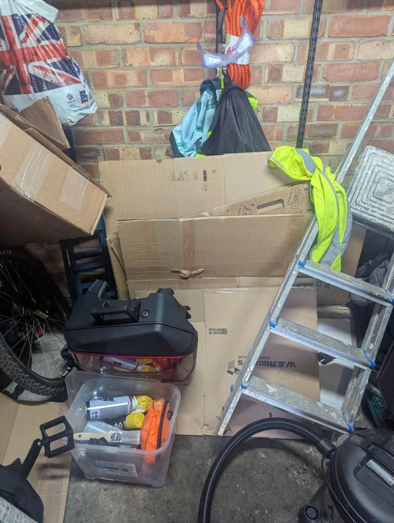 Cardboard moving boxes