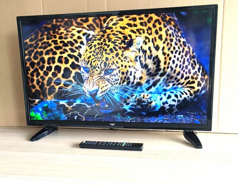 Bush 32'' inch Full HD 1080p HD LED Smart TV Freeview Play WiFi HDMI USB