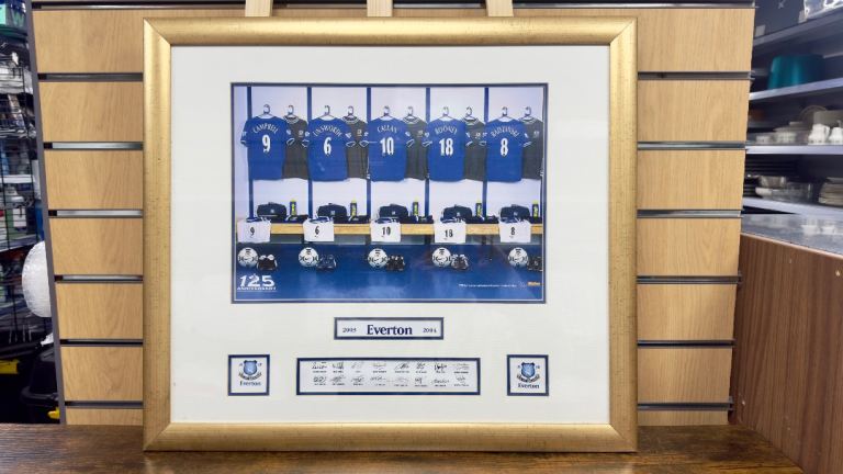image for Official Everton Signed Picture Frame from 2023-24