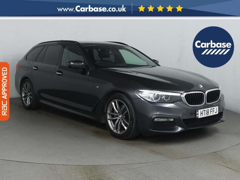 2018 BMW 5 Series 2.0 520i M Sport Touring 5dr Petrol Auto Euro 6 (s/s) (184 ps) Estate PETROL Au...