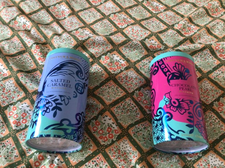 Fortnum and Mason biscuit tins