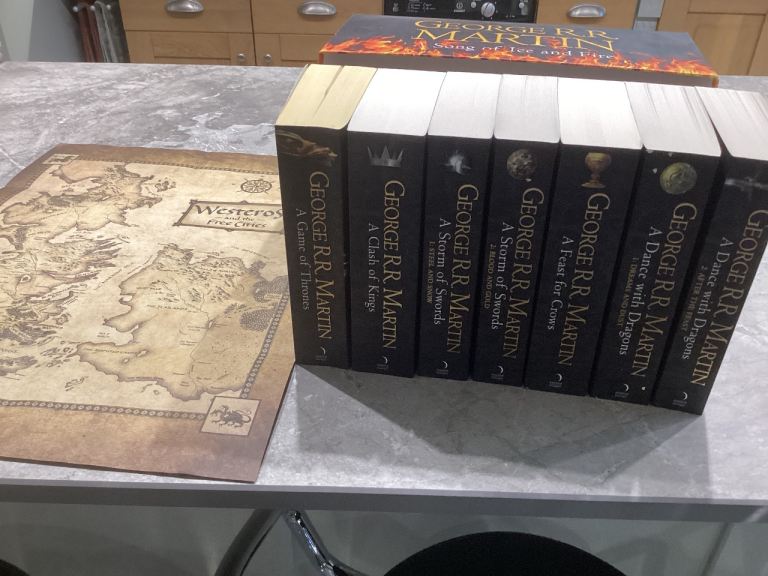 Game of Thrones Book Set by George R.R. Martin – Excellent Condition
