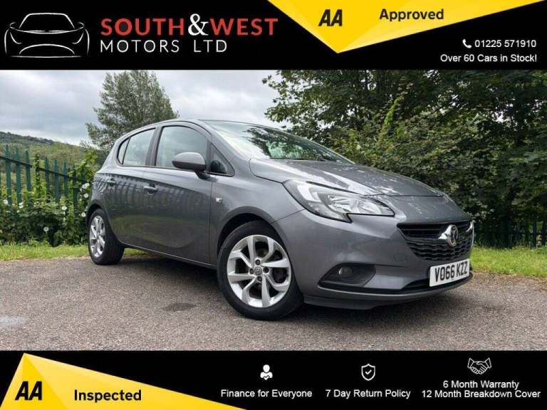 2016 Vauxhall Corsa 1.4 ecoFLEX Excite 5dr [AC] HATCHBACK PETROL Manual