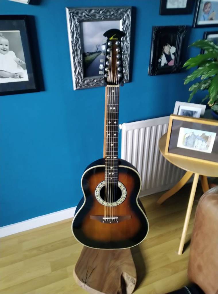 Ovation 12 string electro acoustic 