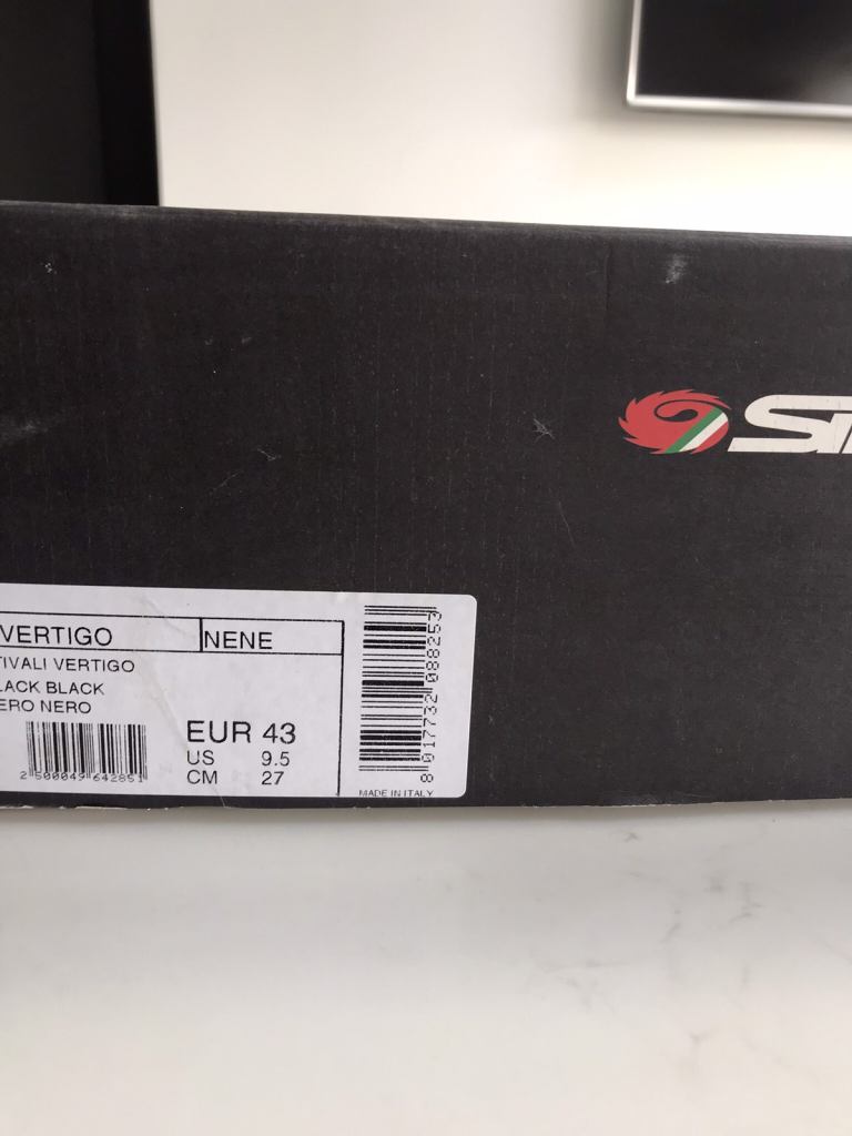 Sidi vertigo motorbike boots