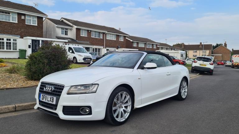 2011 Audi A5 1.8T FSI S Line 2dr Multitronic CONVERTIBLE PETROL Automatic