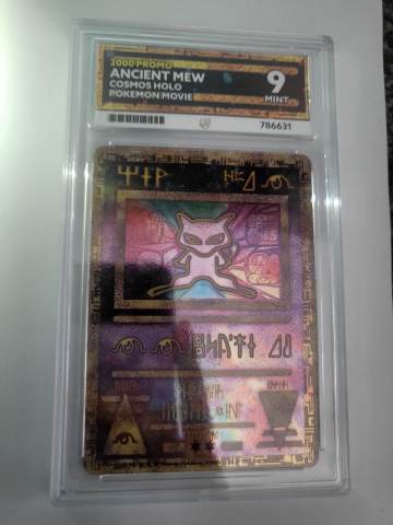 mew holographic movie card Pokmon Mew Rare High Grade Condition Movie Card 2000