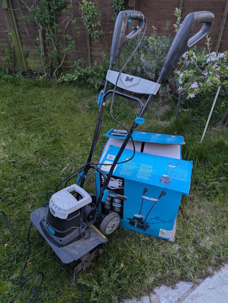 Mac Allister 1400W Corded Tiller (rotavator)