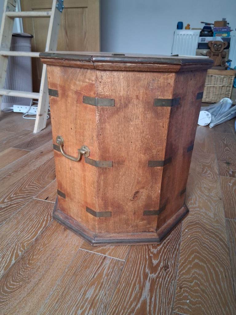 Solid wooden vintage cabinet george henry lees