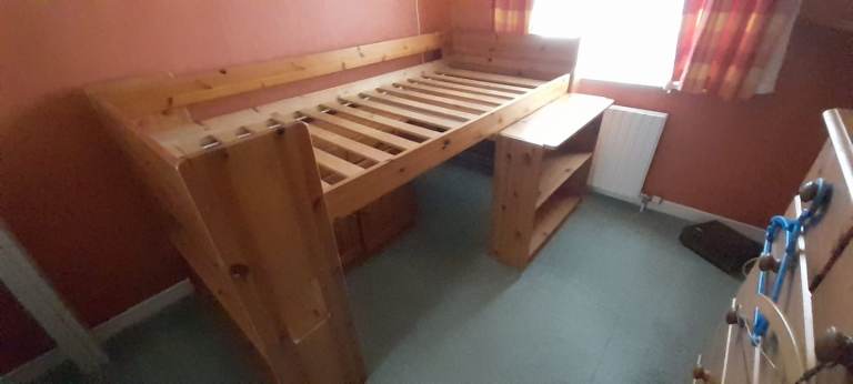 image for Cabin bed with slide out desk