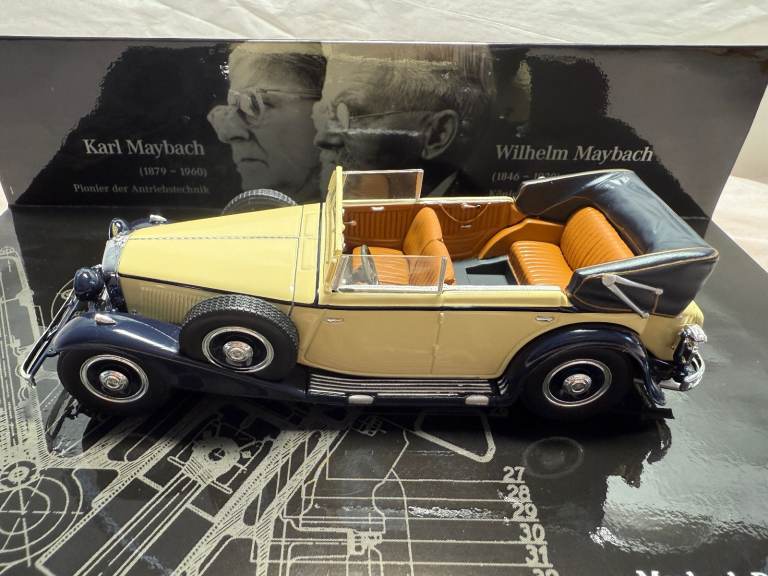 Mercedes Benz Classic Collection - 1:43 Minichamps Modell Maybach DS8 Zeppelin Baujahr 1932
