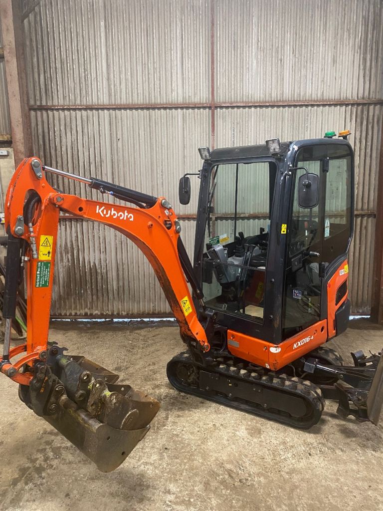 2023 kubota kx016-4 mini digger