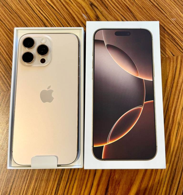 iphone 16 pro max Desert Titanium 256GB