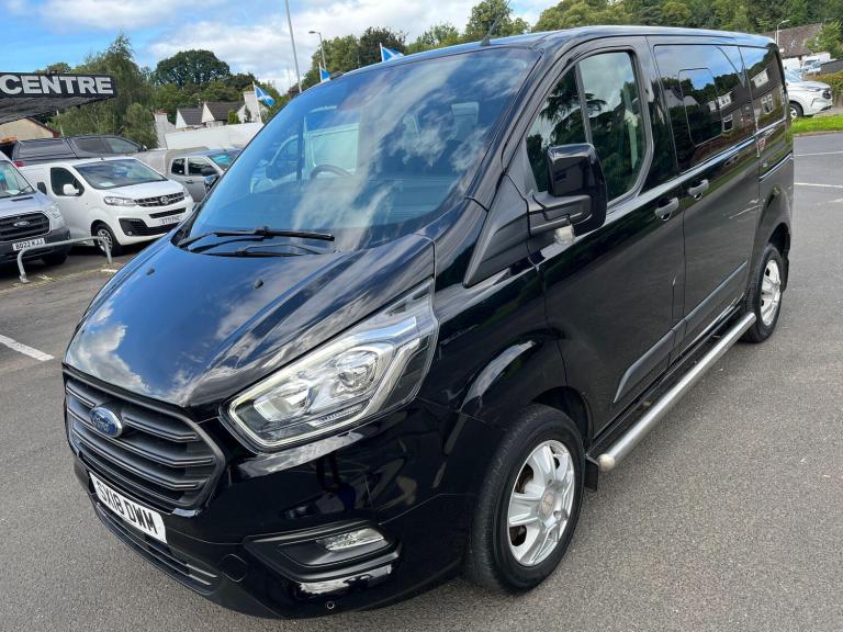 2018 Ford Transit Custom 2.0 EcoBlue 130ps Low Roof D/Cab Limited Van Auto PANEL VAN DIESEL Manual