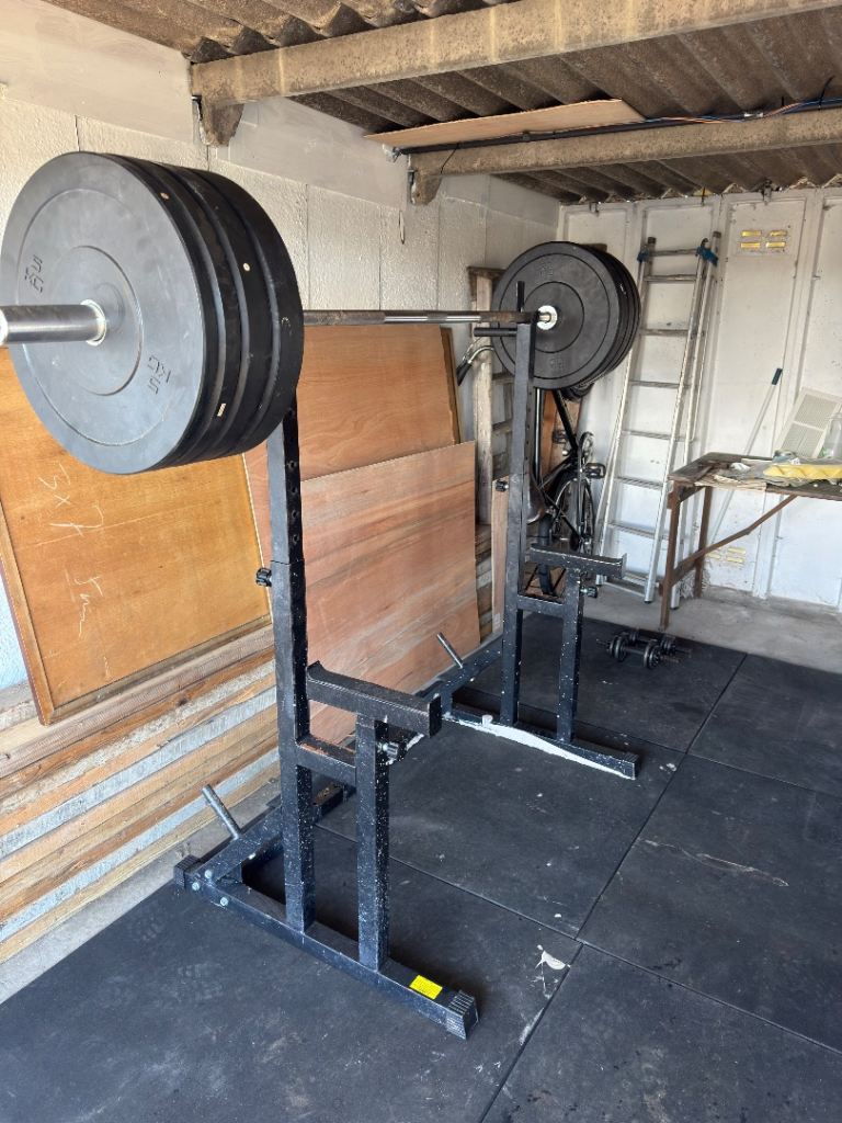 Combo rack and bench 