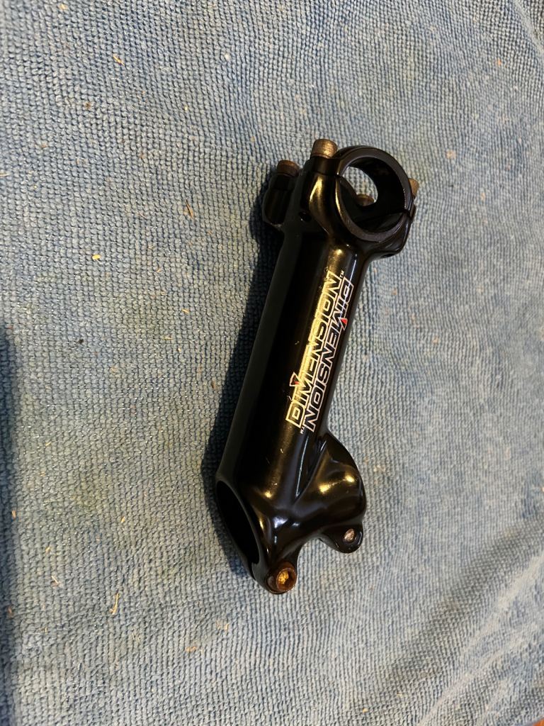 Bike stem high rise 1 1/8 