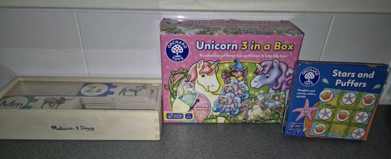 Childrens puzzles and jigsaws