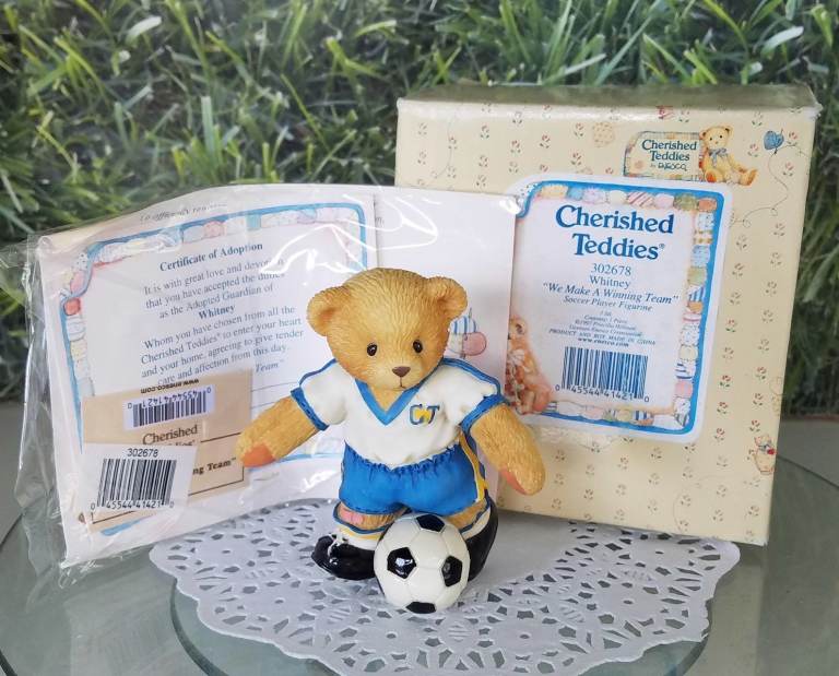 Cherished Teddies Bear Whitney Boxed