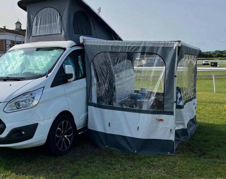 Fiamma F45S Awning Enclosure Panels - Grey Camper Van