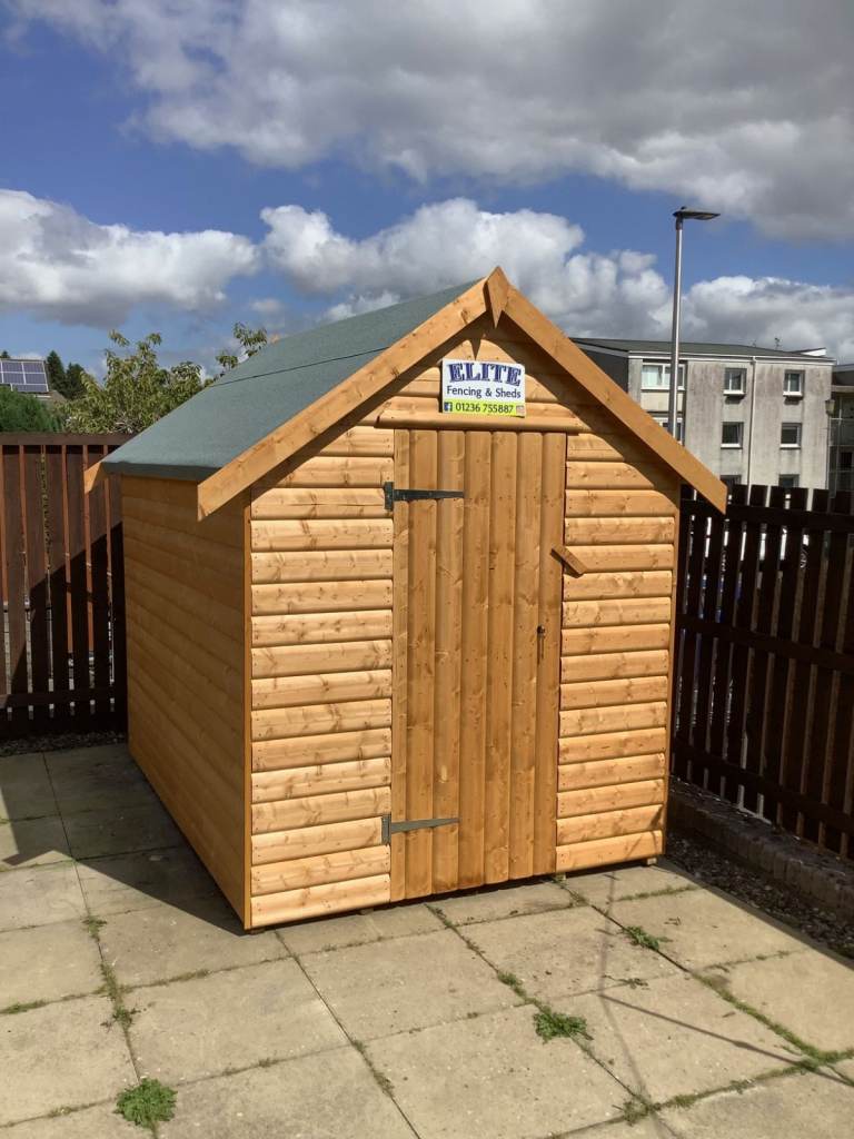 8X6 Apex 20mm Log effect SUPPLIED & FITTED