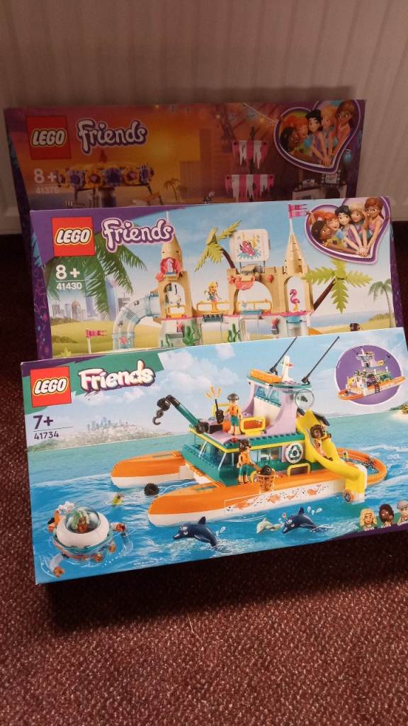 Lego friends sets x3. New, sealed boxes