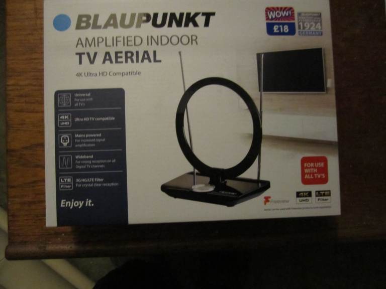 Blaupunkt Amplified Indoor TV Aerial