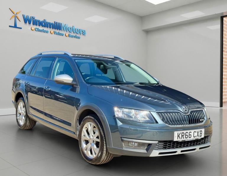 2016 Skoda Octavia 2.0 TDI Scout DSG 4WD Euro 6 (s/s) 5dr ESTATE Diesel Automatic