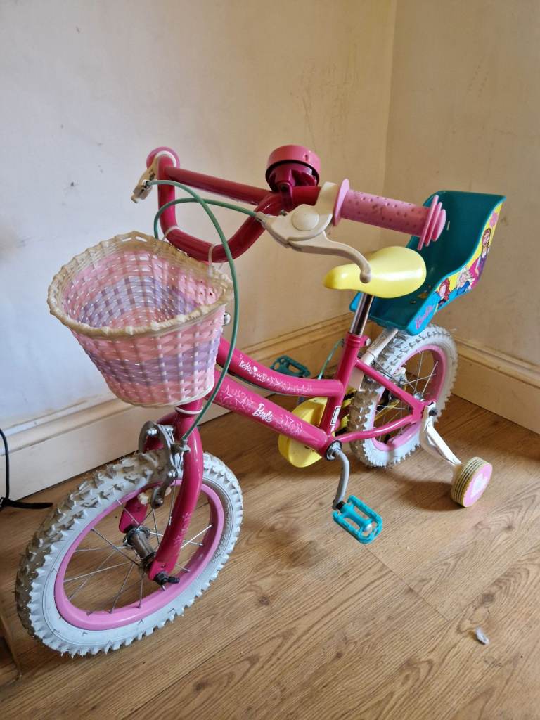 image for 14" barbie bike