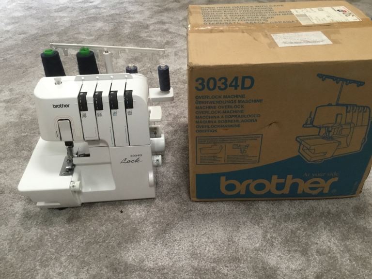 Brother 3034D overlocker machine 