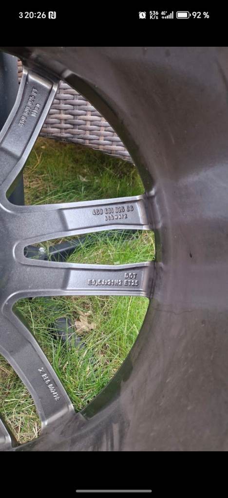 RS6 AUDI alloys wheels original audi 