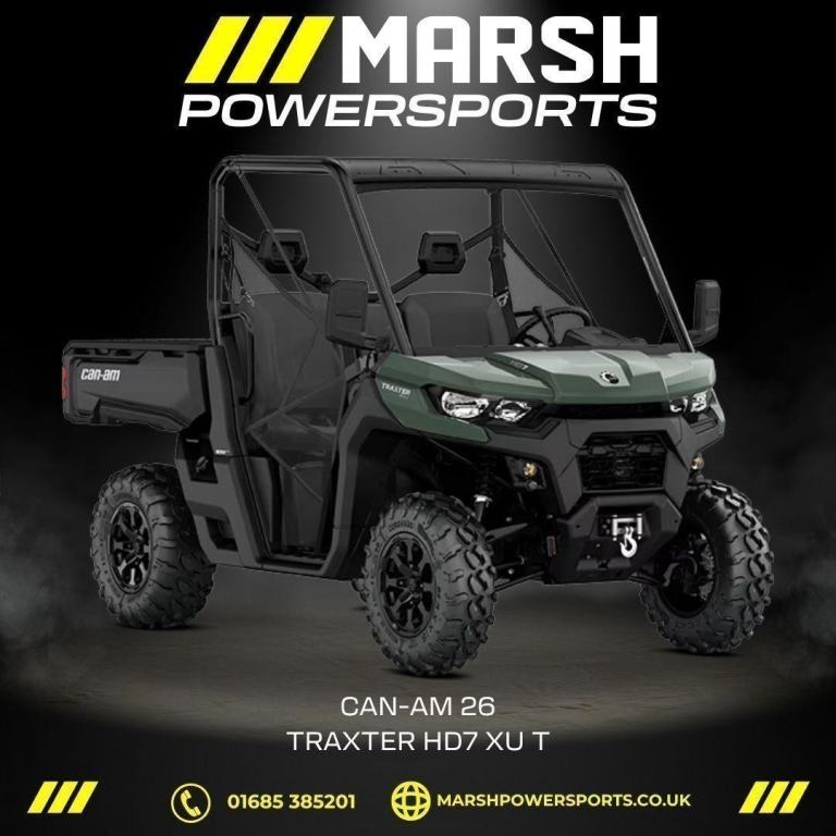 Can-Am Traxter HD7 XU T 2026 - Can-Am Official Dealer - Promotions Available