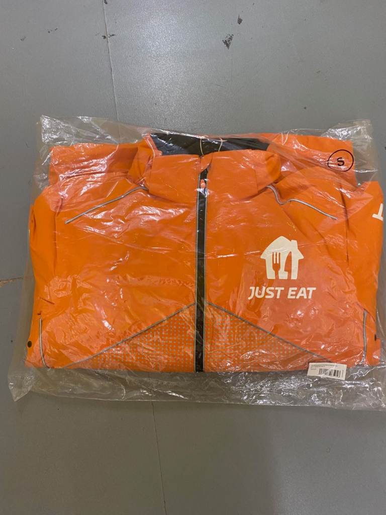 Just Eat Delivery Jacket small - £12