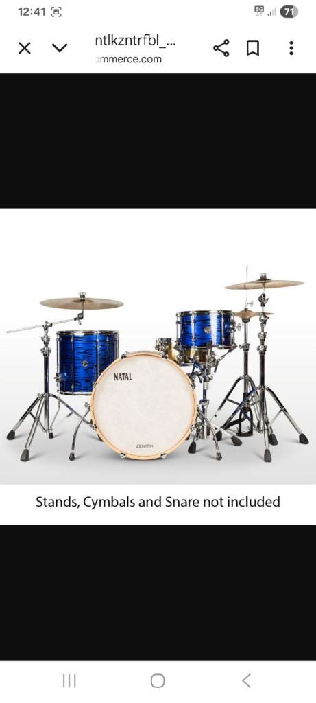 Natal zenith drums 