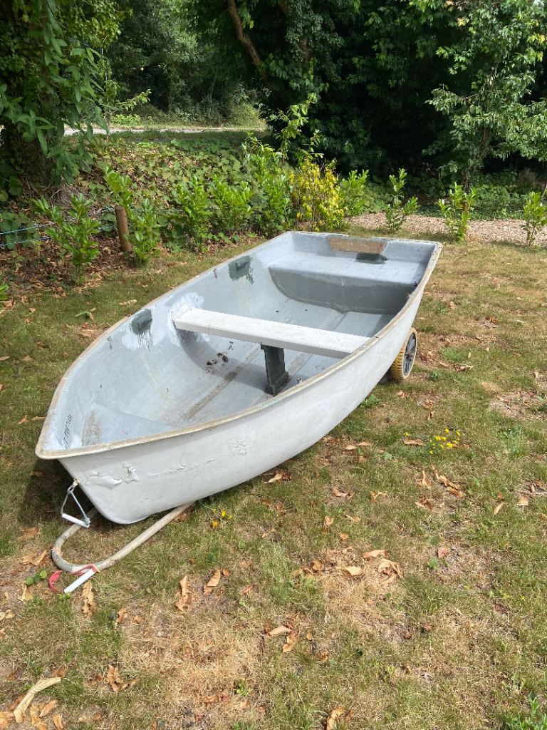 Dinghy 8’6” with Launching Trolley and separate Road Trailer