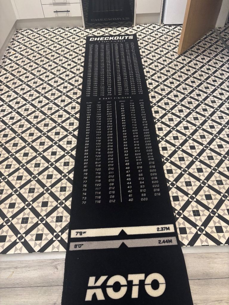 Koto darts mat