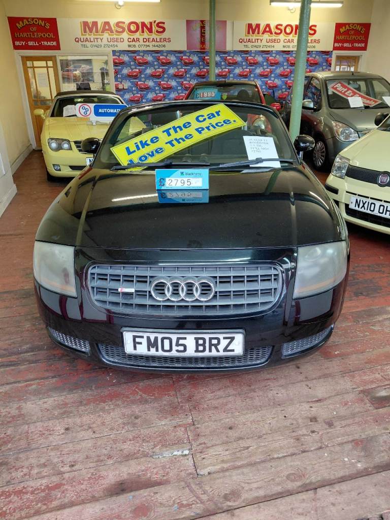 Audi, TT, Convertible, 2005, Manual, 1781 (cc), 2 doors